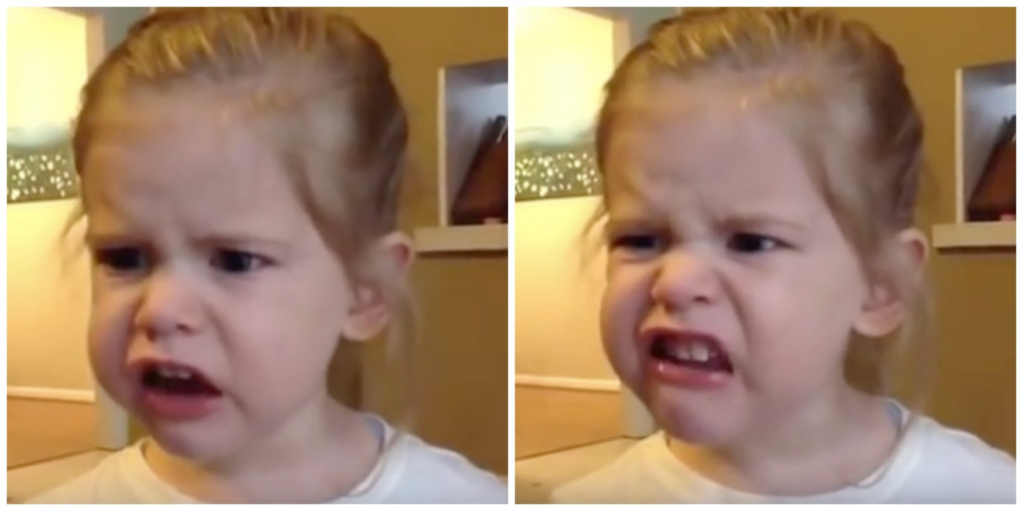 Little Girl's Hilarious Reaction To Trying 'Warheads' Extreme Sour Sweets For The First Time