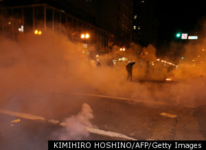 Occupy Oakland Teargas