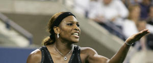 serena williams angry