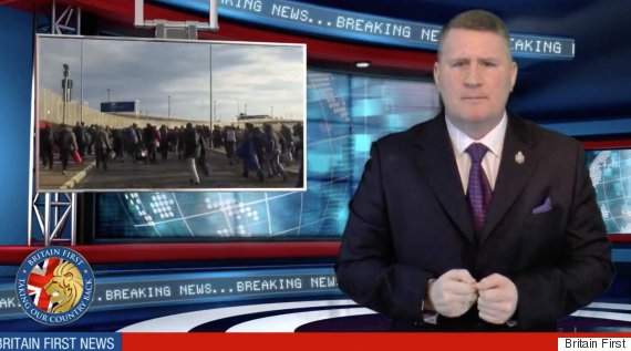 Britain First's Inaugural 'News' Programme Contains Glaring Errors On Refugees And Immigration O-BRITAIN-FIRST-570