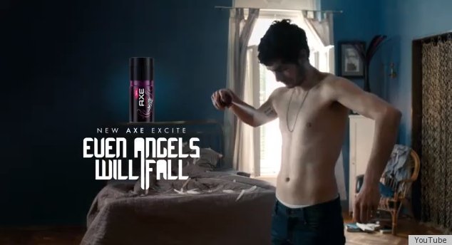 deodorant ads for men