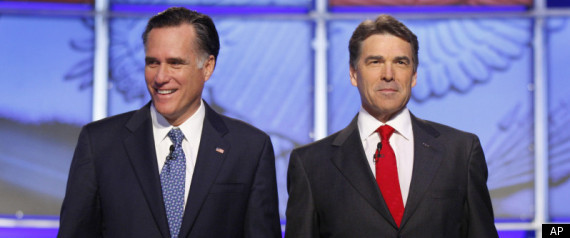 Rick Perry Mitt Romney