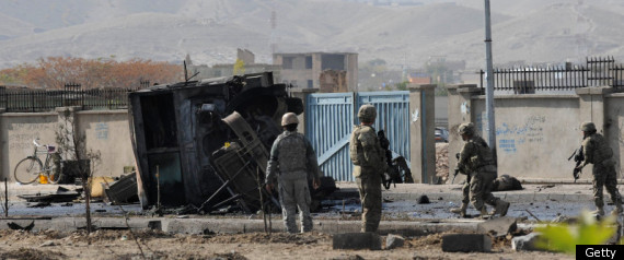 塔立班自殺攻擊、12名美軍士兵死亡