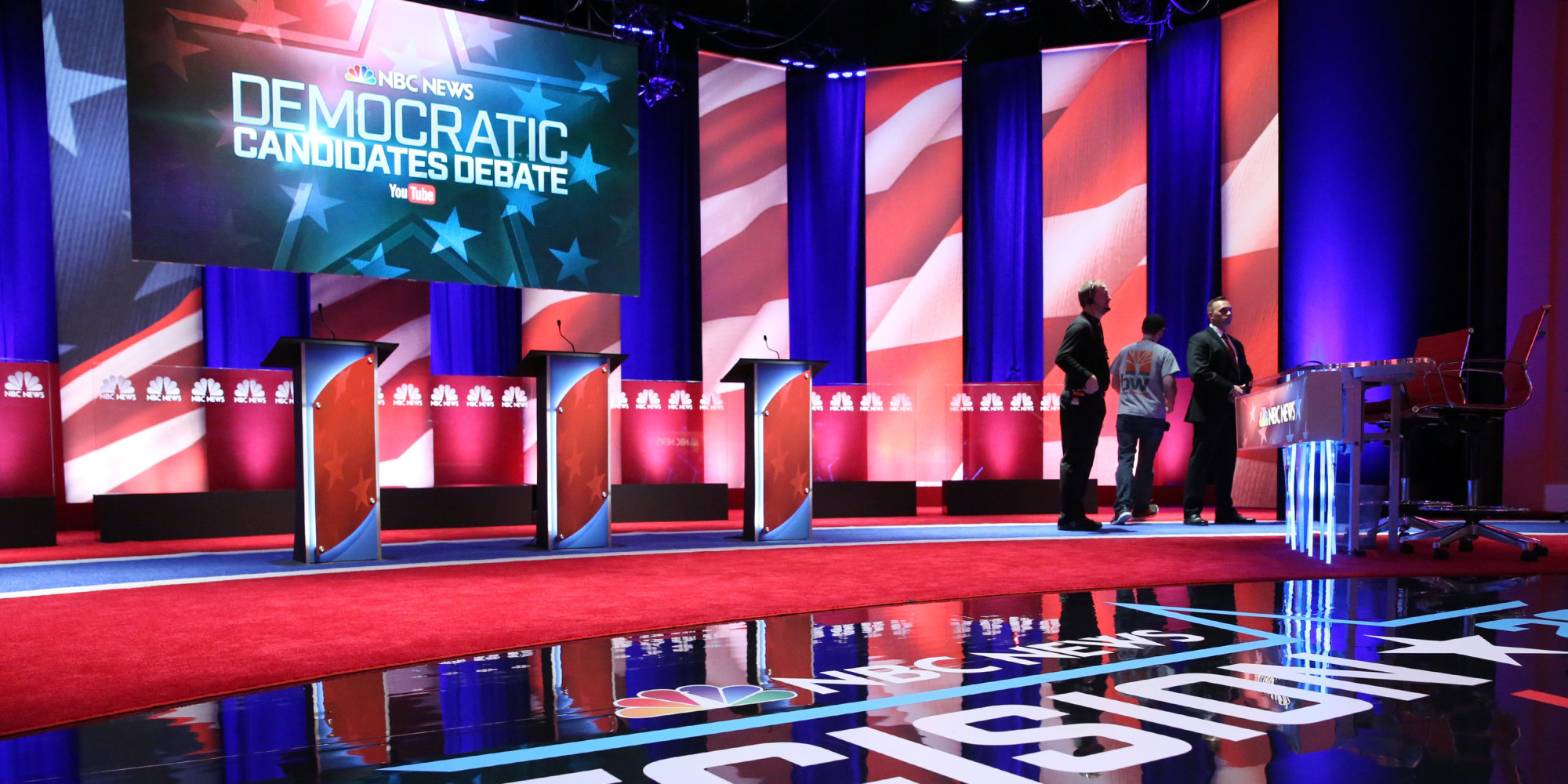 Read The Latest Updates On The Nbc Democratic Debate Huffpost 