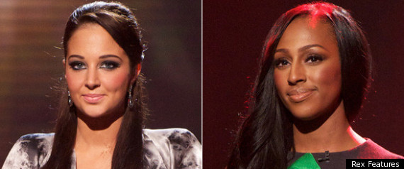 Tulisa Vs Alexandra Burke On The X Factor