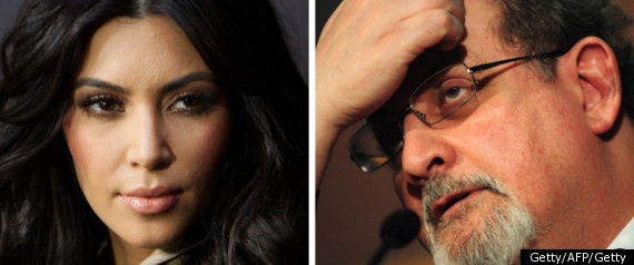 Salman Rushdie Kim Kardashian
