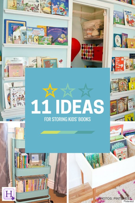 Kids Storage 11 Brilliant Ideas For Books