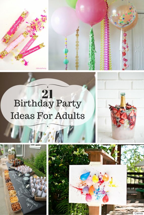 Adult Theme Birthday Party 38