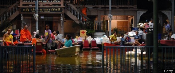 Thailand Floods 2011 Dirty Water