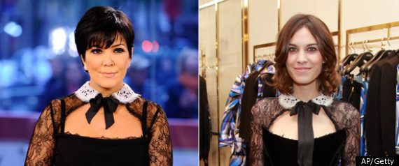 Kris Jenner Alexa Chung Pucci