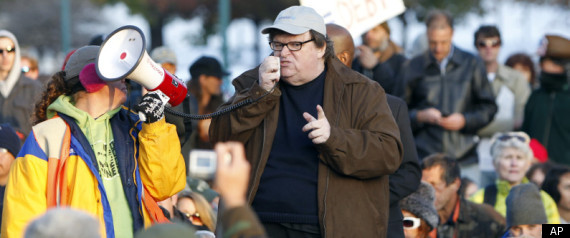 Michael Moore Occupy Denver