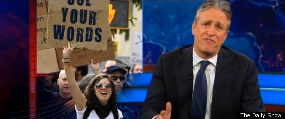 Jon Stewart Occupy Oakland
