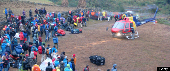 Mount Everest Stranded Trekkers