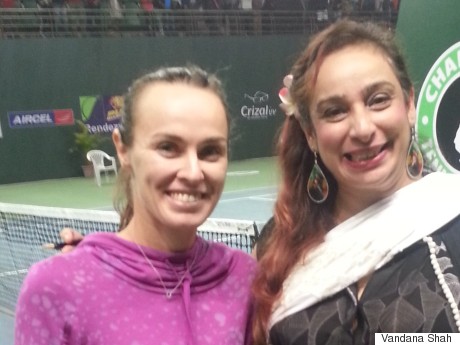 hingis and vandana