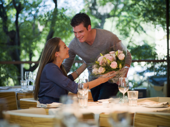romantic dinner