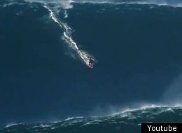 Garrett Mcnamara Sets Record Surfer Rides Foot Wave Video