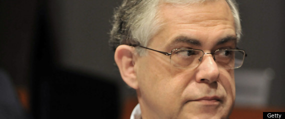 Lucas Papademos Greek Prime Minister