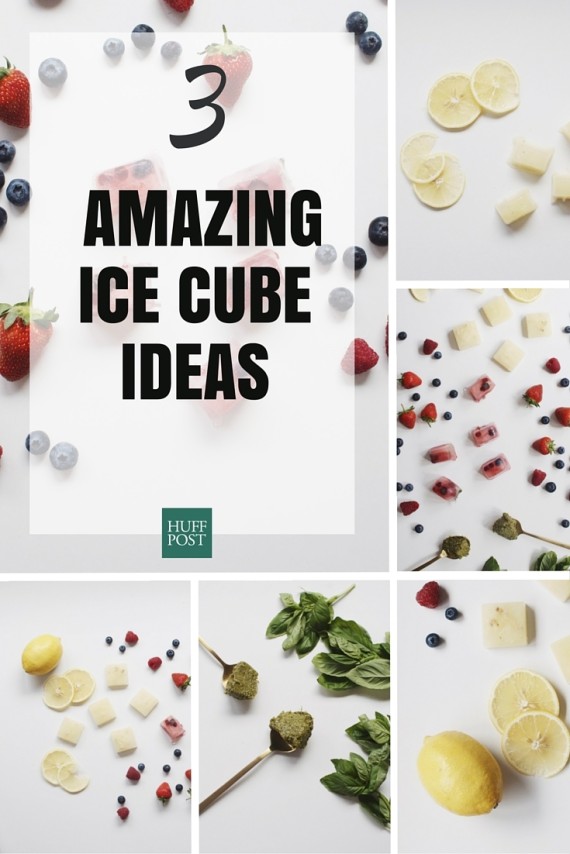 Three Amazing Ice Cube Ideas