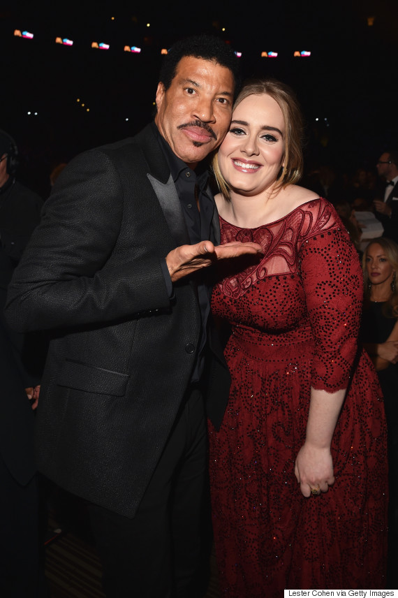 Grammy Awards 2016: Adele FINALLY Meets Lionel Richie, Ahead Of ...