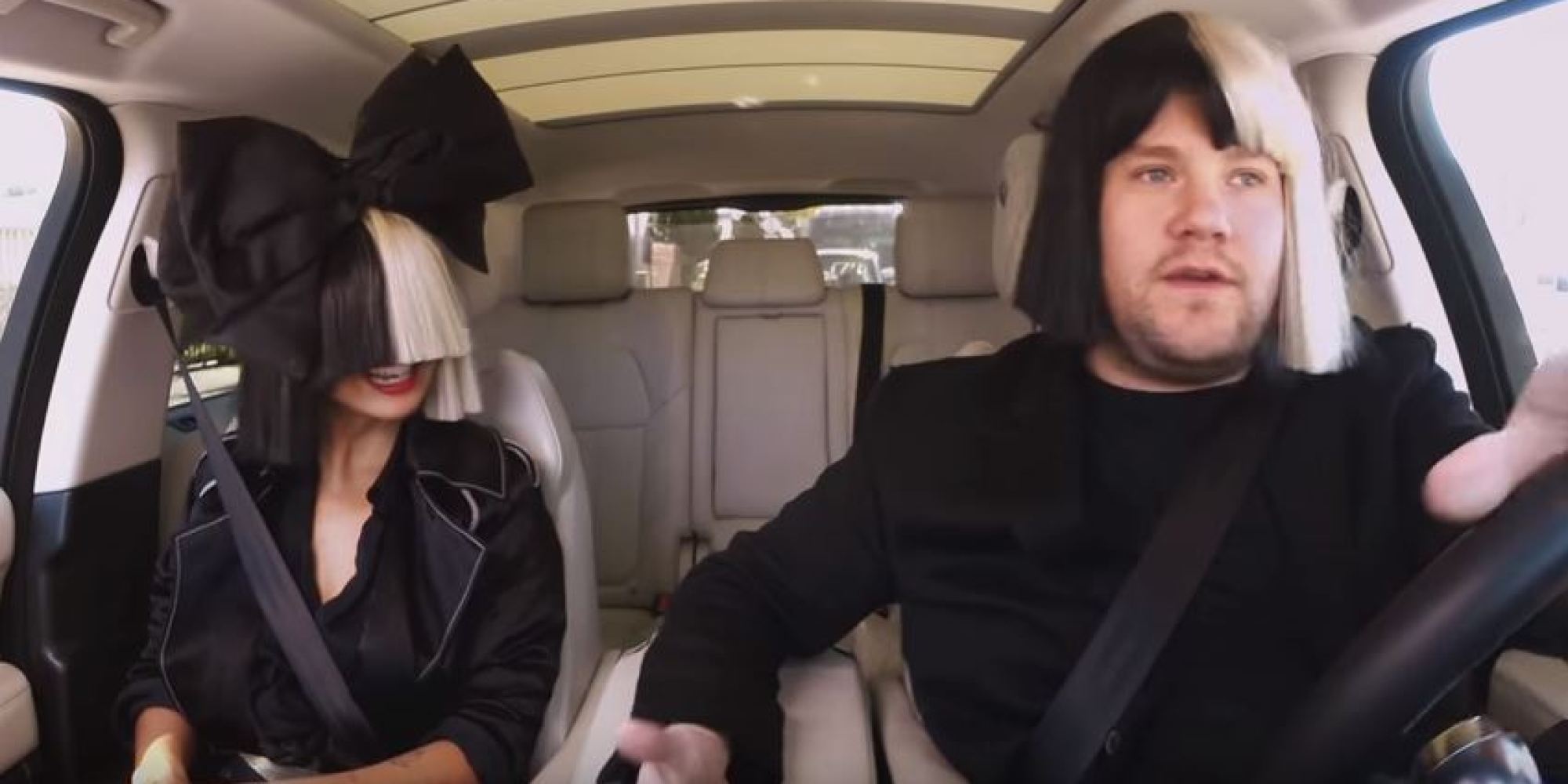 Sia (And Her Wig) Are The Latest Stars Of James Corden's Carpool