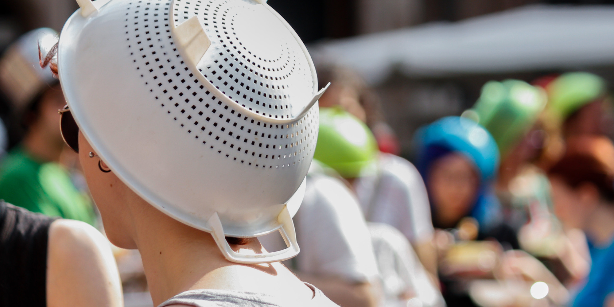 Pastafarian Wins Right To Wear Colander In His Official Driver's