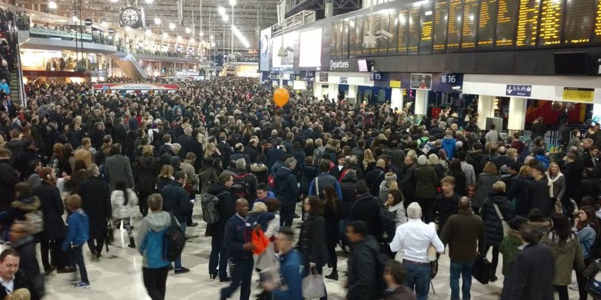 London Commuters Endure Travel Chaos At Waterloo After Multiple Problems Hit Transport Network