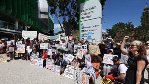 aisha child refugee in australia