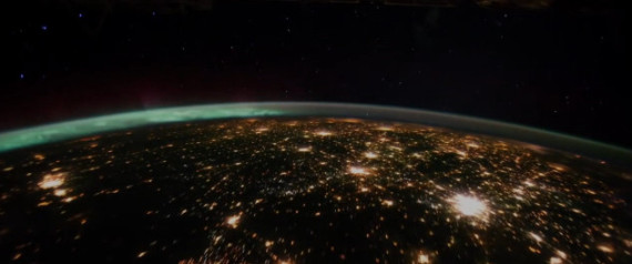 Flying Over Earth Video