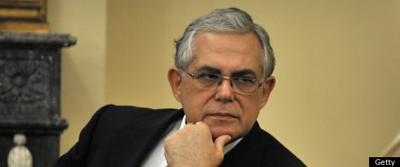 Lucas Papademos Greek Prime Minister