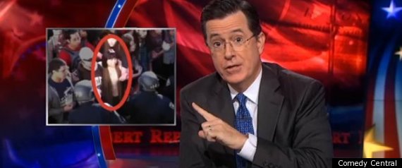 Stephen Colbert Occupy Berkeley