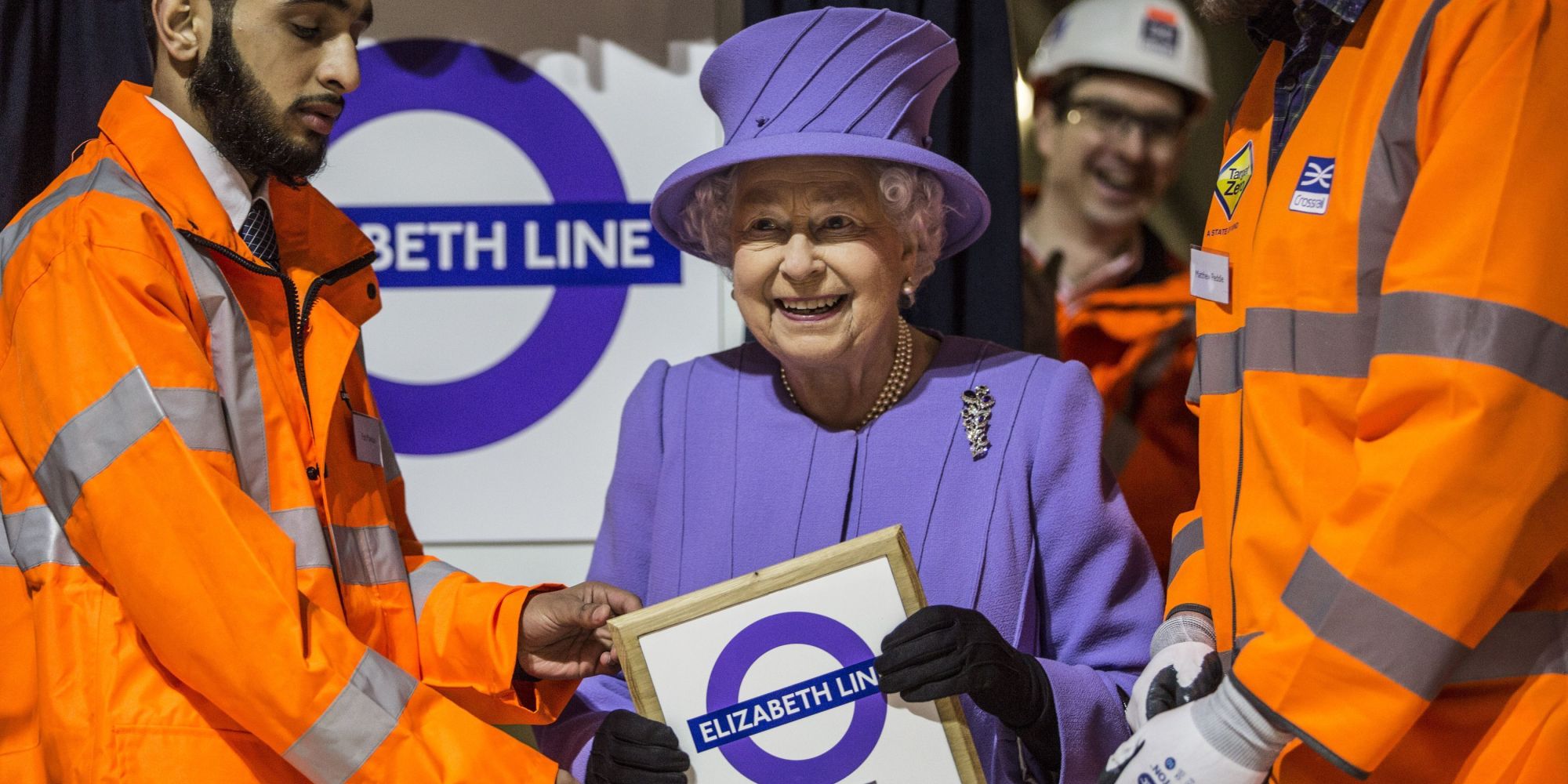 Elizabeth Line Warns Queen To Stop Photobombing Her After Crossrail
