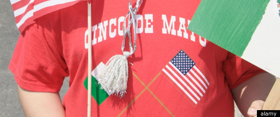 Cinco De Mayo American Flag Tshirts