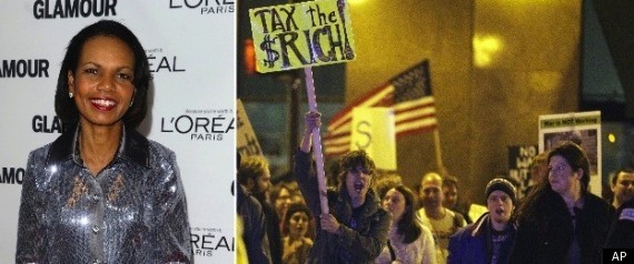 Condoleezza Rice Occupy Chicago