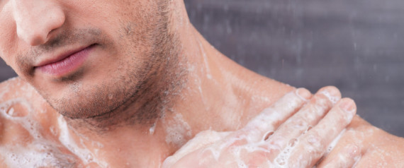 man shower soap