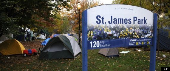 Occupy Toronto Eviction Rob Ford