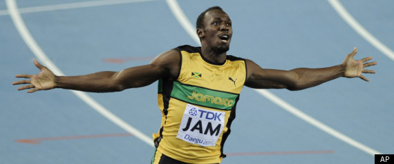Michael Johnson Usain Bolt