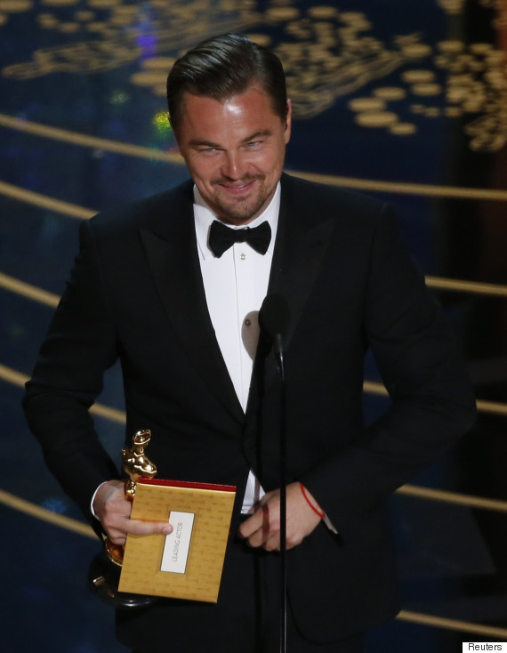 Oscars 2016 Leonardo Dicaprio Wins Best Actor Oscar For The Revenant On His Sixth Nomination 