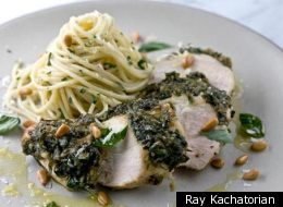 Curtis Stone's Pesto Glazed Chicken