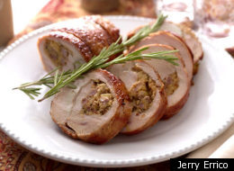 Tyler Florence's Oven-Roasted Turkey Breast And Homemade Cornbread Stuffing