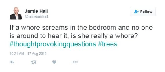 jamie hall tweet