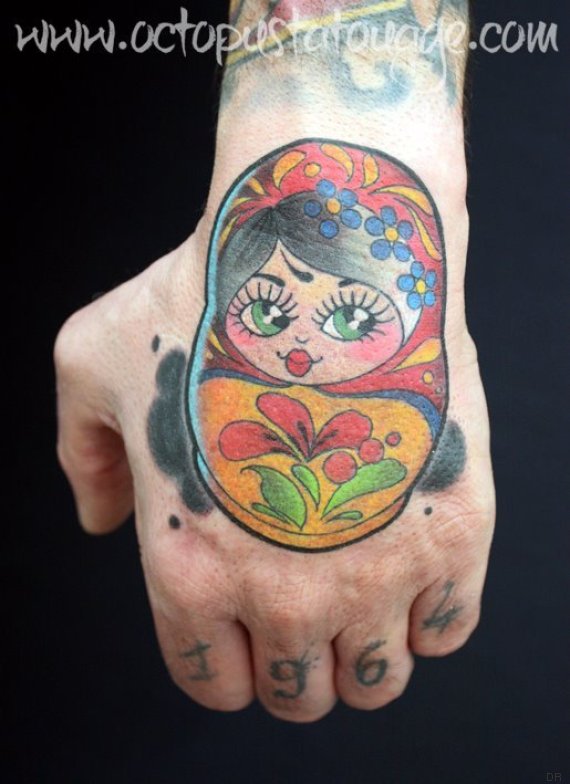 tatouage claire octopus