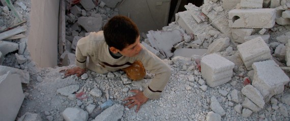 CHILDREN OF SYRIA BOMBING