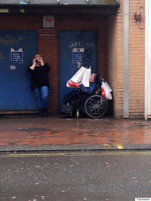 Mencap Carer Suspended After Being Caught Smoking Next To Client Weighed Down By Shopping Bags O-MENCAP-570