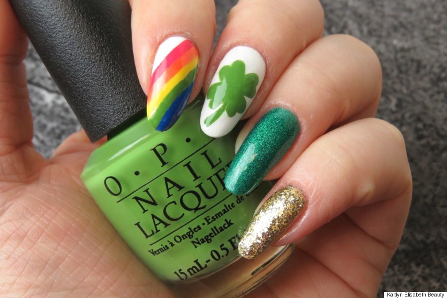 Nail Art: A Fun And Easy St. Patrick39;s Day Design
