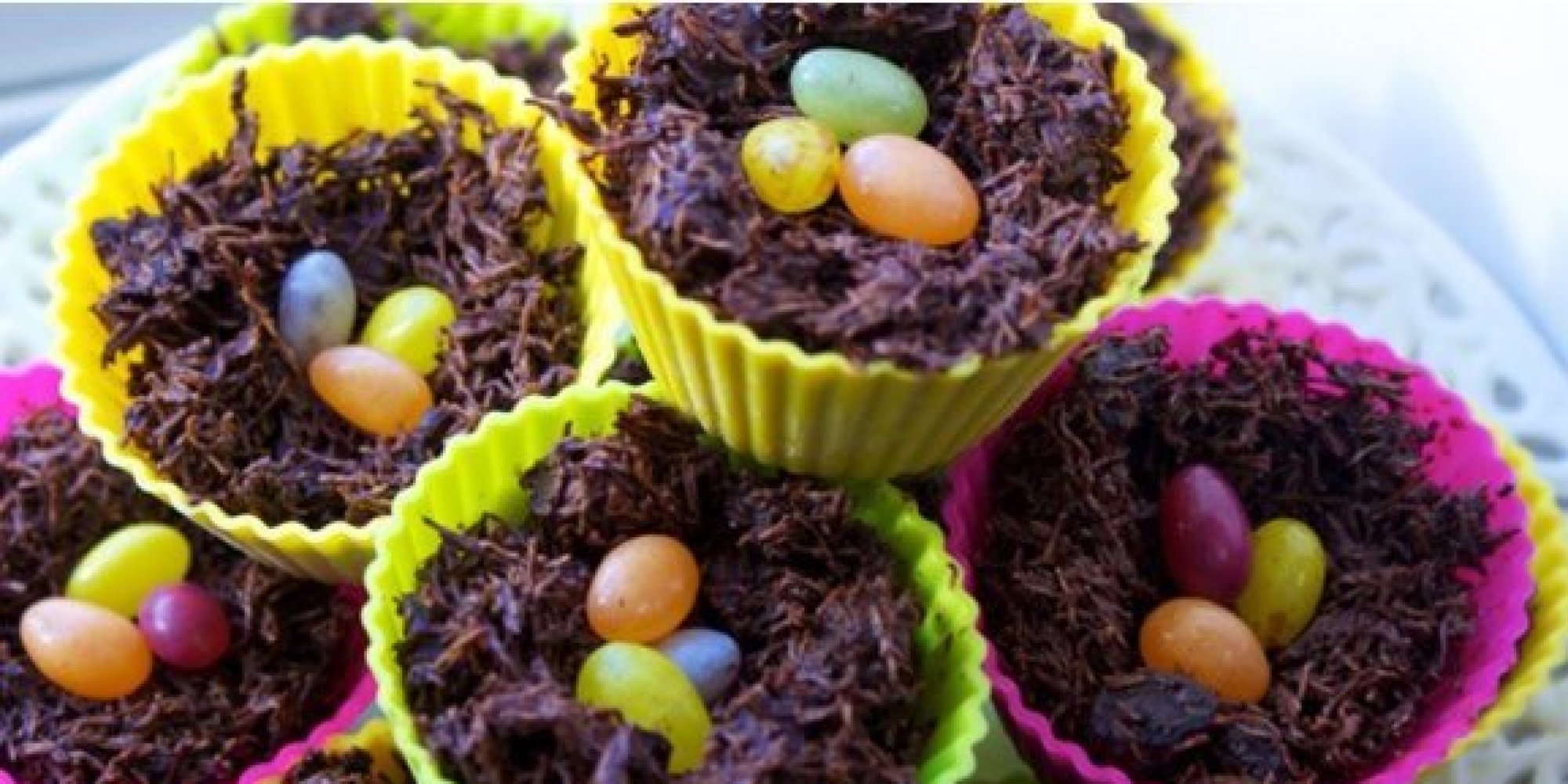 Chocolate Easter Nests Recipe To Make With Kids | HuffPost UK