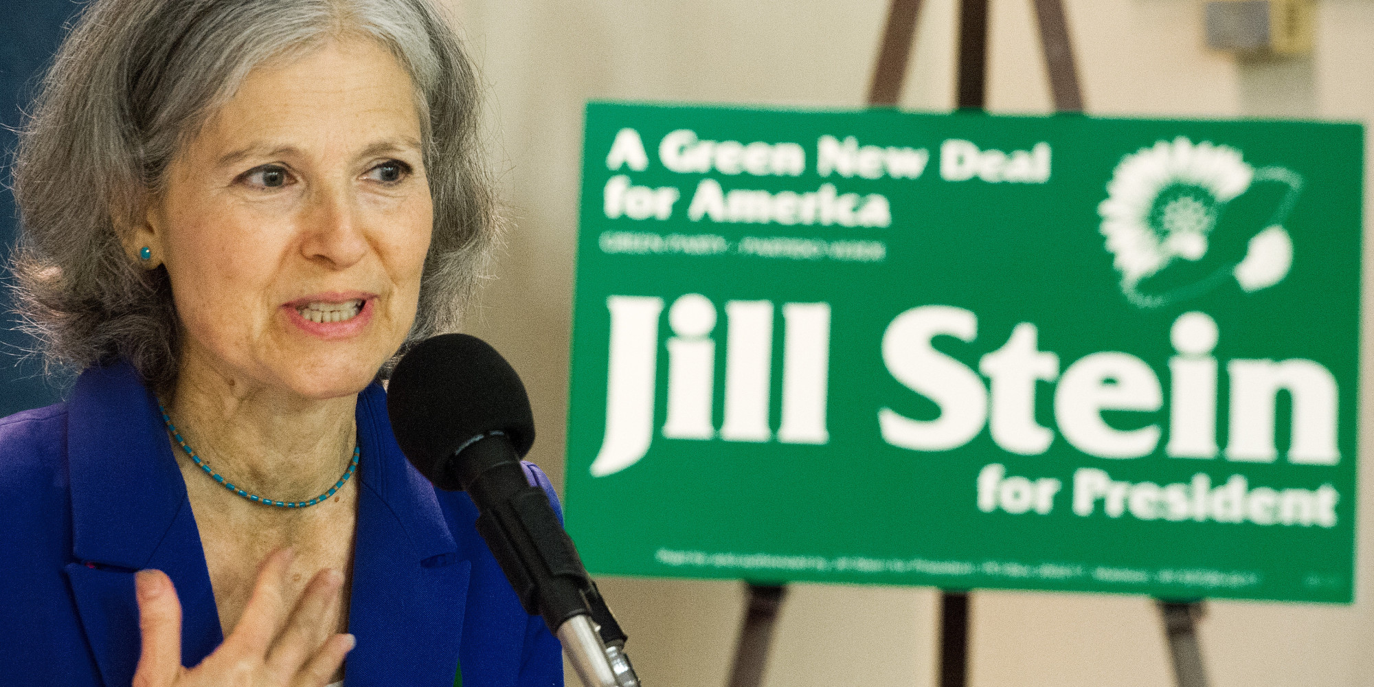 US Green Party leader Jill Stein