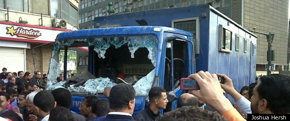 Egyptian Police Van