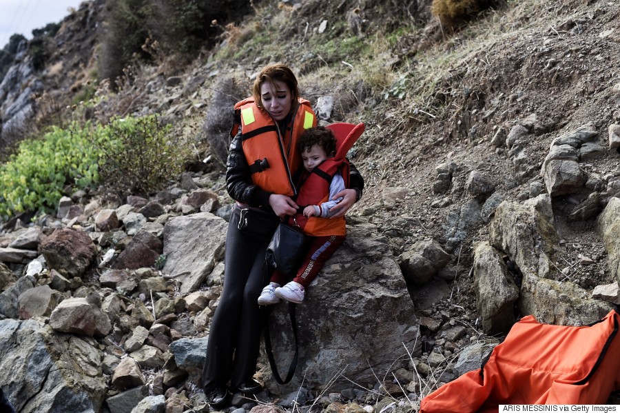 refugees lesvos september