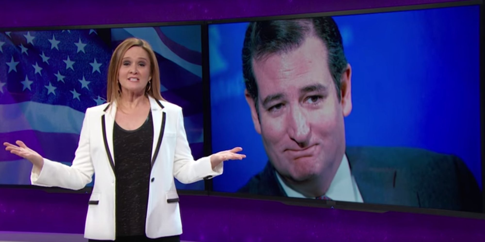 Samantha Bees Ted Cruz Takedown Grinds The Gop Candidate Into Dust 