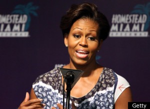 MICHELLE OBAMA BOOED AT NASCAR Race - The Huffington Post
